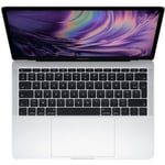 APPLE MacBook Pro Retina TouchBar 13" 2018 i7 - 2,7 Ghz - 16 GB RAM - 256 GB SSD - Silver - Renoverad - Mycket bra skick - Refurbished Grade B - Swed