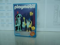 PLAYMOBIL vintage halloween squelette et magicien set 3025 de 1999 / boîte