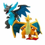 Charizard Plysch Mega Mjuk Fylld Djurdockor Barn Leksak Present 23cm C 2pcs