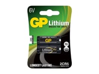 Gp Batteries Lithium 2Cr5, Lithium, 2Cr5, Sort, Blister