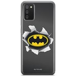 ERT GROUP mobile phone case for Samsung A02S original and officially Licensed DC pattern Batman 059 optimally adapted to the shape of the mobile phone, case made of TPU