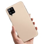 Samsung Galaxy A12 - Skal/Mobilskal Beige