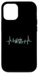 Coque pour iPhone 12/12 Pro Tracteur du rythme cardiaque