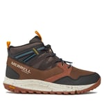 Trekking-skor Merrell Nova Sneaker Boot Bungee Mid Wp J067111 Brun
