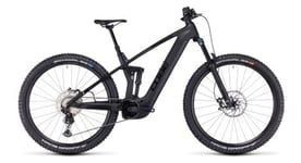 Vtt electrique tout suspendu cube stereo hybrid 140 hpc slx 750 shimano deore xt 12v 750 wh 29   gris carbon reflex 2023