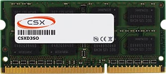 CSX AP_SO1066D3_4GB DDR3-1066MHz PC3-8500 2Rx8 256Mx8 16Chip 204pin CL7 1.5V SODIMM for Apple iMac Mac Mini MacBook Pro 2008 2009 2010