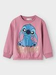 Name It Nyra Stitch Sweat Brushed - Jente - Rosa - 92