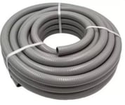 Couronne Rouleau 50M Tuyau PVC Gris Pression Souple à coller  40mm diamètre extérieur / Bassins et Piscines