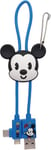 Mickey Mouse Retro 3d Foam USB Cable Bag Clip