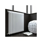 Radiateur tubulaire eau chaude - Hauteur 592mm - 4 colonnes - 1663,2 Watt - COMBY/3/600/27