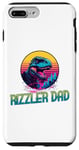 Coque pour iPhone 7 Plus/8 Plus Rizzler Dad Retro Dino Father's Day 2024 Gifts for Cool Dads