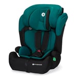 Kinderkraft COMFORT UP i-Size 76 et 150 cm, Siège auto bébé Groupe 1/2/3 de 9 à 36 kg, 15 mois à 12 ans, Têtière ajustable, 11 niveaux de réglage, Harnais de sécurité 5 points, Housse amovible, Vert