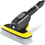 Kärcher WB 7 Plus 3-in-1 Corded Electric Wash Brush, 3 Functions: Foam Jet, High-Pressure Flat Spray Nozzle, Soft Brush, Original Accessory for Kärcher Pressure Washer K 2-K 7