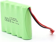 Ladattava akku 6V 2400mAh Ni-MH AA RC