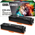 2x Black Toner Cartridge for Canon 054 LBP621Cw LBP623Cdw MF641Cw 643Cdw 645Cx