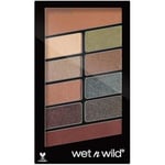 Wet n Wild Color Icon 10 Pan Palette, Eyeshadow Palette med 10 Shimmer och Matte Eyeshadow Colors,