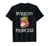 Burrito Princess Mexican Food Burritos Cinco De Mayo T-Shirt