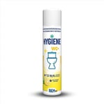 RIEM - Hygiene WC+ 300 ml - Spray Désinfectant et Nettoyant Toilettes - Détruit 99,9% des Bactéries - Sans Rinçage - Parfum Lemon