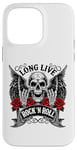 Coque pour iPhone 14 Pro Max Long Live Rock And Roll Rock&Roll Vintage Guitares électriques