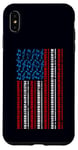 Coque pour iPhone XS Max Clavier électrique drapeau américain 4 juillet pour homme et femme