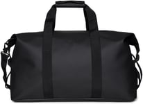 RAINS Hilo Weekend Bag - Waterproof Travel Duffle Bag, Black, One Size