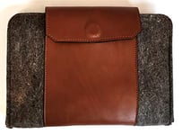 Adriatica Pelletteria Sac pour Tablette/iPad Marron