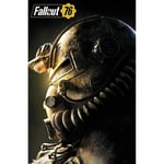 Fallout 76 T-51b Power Armor Poster One Size Multicolour Colour~