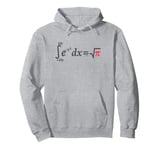 The Greatest Integral of All Time: The Gaussian Integral Pullover Hoodie