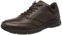 ECCO Men's Irving Sneakers Lace-Up, Brown Cocoa Brown Coffee, 12-12.5 UK (47 EU)