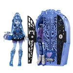 Monster High Skulltimate Secrets Doll and Accessories Set, Monster Mysteries Abbey Bominable with Dress-Up Closet and 19+ Surprises including Clothes