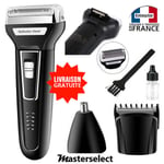 Appareil 3 en 1 rasoir,tondeuse à cheveux barbe nez sans fil rechargeable