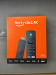 Amazon Fire TV Stick 4K (3rd Generation) with Alexa Voice Remote - BNIB & SEALED