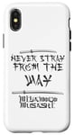 iPhone X/XS Miyamoto Musashi "Never stray from the way" Samurai Ronin Case