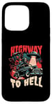 Coque pour iPhone 15 Pro Max Highway to Hell - Bold Urban Graffiti Esthétique