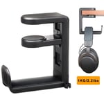 Holder Station Headset Stand Headphone Bracket Under Desk Hook Earphones Hanger