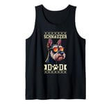 Mens Miniature Schnauzer Dad Schnauzers Tank Top