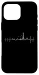 Coque pour iPhone 16 Pro Max Paris France Rythme Cardiaque Francais City Trip Tour Eiffel