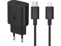 Vega Charger Denmen 3.6A 25W Black Faston Power Delivery Pd Type-C Ta800 Single Dc03 Iphone Usb-C To Lightning Cable 1M 20W Black Economy Usb-C To 8-Pin Pd Appx&Gt