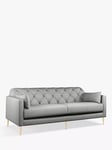 Swoon Mendel Large 3 Seater Sofa, Gold Leg