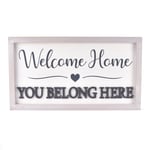 Wooden Wall Decor 'Welcome Home'