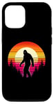 Coque pour iPhone 15 Bigfoot Sasquatch Amoureux des années 70 et 80 rétro pour homme et femme