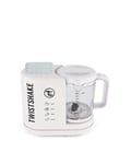 Twistshake Robot Bébé Cuiseur Multifonctions 6 en 1, Vapeur, Mixeur, Nettoyage Automatique, Sterilisateur Biberons, Réchauffe, Dégongèle, Diversification Alimentaire, Idéal Batchcooking, Blanc