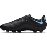 Nike Unisex Tiempo Legend 9 Academy FG/MG Soccer Shoe, Black/Black-Iron Grey, 10 UK