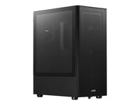 Xpg Valor - Mid Tower - Atx - Sidepanel Med Vindu (Herdet Glass) - Ingen Strømforsyning - Svart - Usb/Audio/Mic