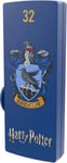 Emtec ECMMD32GM730HP03 - Clé USB - 2.0 - Série Licence - Collection M730 - 32 Go - Harry Potter Ravenclaw Bleu.[G670]