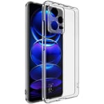 Xiaomi Redmi Note 12 Pro Plus - IMAK series 5 Gummiskal Transparent