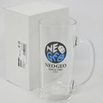 NEOGEO Label - BEER MUG GLASS - (13 oz) SNK Official Ref/436