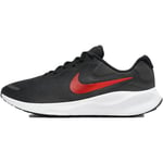 Nike Revolution 7 Men s Road R Sneaker, Black University Red White, 11 UK