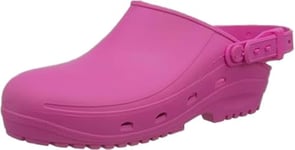 REPOSA Max Sabot Femme Medical Confortable, Chaussure Infirmiere Hopital, Semelle Anatomique en Caoutchouc Antidérapante SRC, Sangle Réglable, Sabot Sanita Stérilisable Antistatique et Légère - Unisex