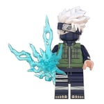 Naruto Lego-liknande Leksakssats med 8 figurer från tecknade serier, Minifigur Byggklossar Leksak [HK] style04